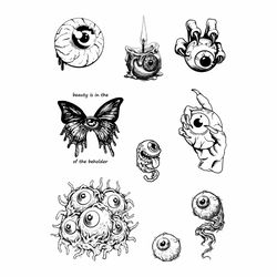 Eyeball svg, Human Eye svg, Monster Eyeballs svg, Spooky eye Ball SVG, Eyeball cricut file, Halloween SVG, Mystical Eyes
