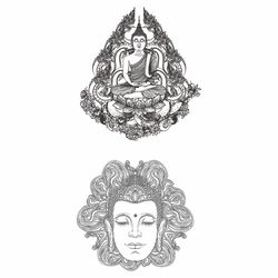 The Buddha svg, Buddha SVG bundle, Buddha png, Buddha vector, Buddhism svg, Meditation SVG, Yoga Svg, Mystical Svg