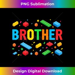 Brother Master Builder Building Bricks Blocks Family Big Bro - Minimalist Sublimation Digital File - Tailor-Made for Sublimation Craftsmanship