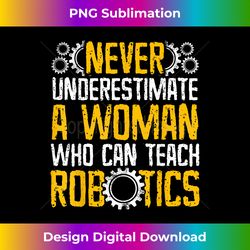 Robotics Teacher Woman Professor Gifts - Timeless PNG Sublimation Download - Craft with Boldness and Assurance
