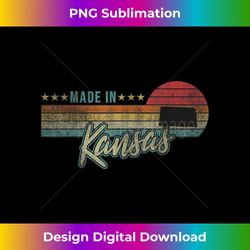 Kansas State Vintage Proud Women Mens Gift - Crafted Sublimation Digital Download - Tailor-Made for Sublimation Craftsmanship