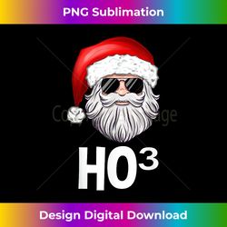 The 3 Ho's Funny Inappropriate Christmas Santa Claus Men - Futuristic PNG Sublimation File - Reimagine Your Sublimation Pieces