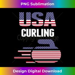 USA Team Curling Rock Jersey - Vintage Winter Sports Lovers - Bespoke Sublimation Digital File - Reimagine Your Sublimation Pieces
