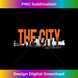 The City San Francisco - Sublimation-Optimized PNG File - Reimagine Your Sublimation Pieces
