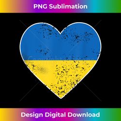 Ukraine t shirt for men women heart ukraine flag - Edgy Sublimation Digital File - Immerse in Creativity with Every Design