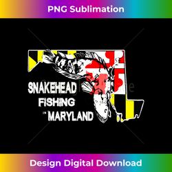 Snakehead Fishing Maryland Bass Outdoor Angler - Classic Sublimation PNG File - Craft with Boldness and Assurance