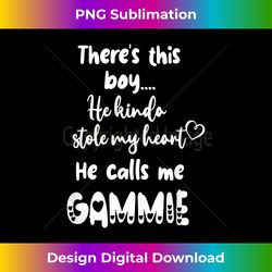 Special Grandma Grandmother This Boy Calls Me Gammie - Bespoke Sublimation Digital File - Lively and Captivating Visuals