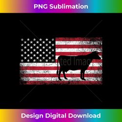 Cow Farm Farmer 4th of July American Flag Patriotic USA - Sleek Sublimation PNG Download - Reimagine Your Sublimation Pieces