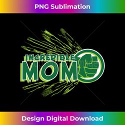 Marvel Hulk Incredible Mom Family Trip Vacation Motheru2019s Day - Sophisticated PNG Sublimation File - Channel Your Creative Rebel