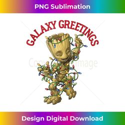 Marvel Christmas Groot Galaxy Greetings - Futuristic PNG Sublimation File - Striking & Memorable Impressions