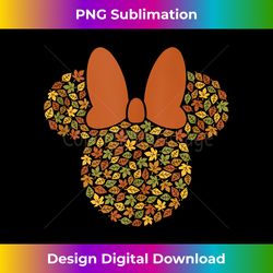 Disney Minnie Mouse Icon Autumn Fall Leaves - Classic Sublimation PNG File - Elevate Your Style with Intricate Details