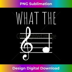 What The F Musical Note - Minimalist Sublimation Digital File - Tailor-Made for Sublimation Craftsmanship