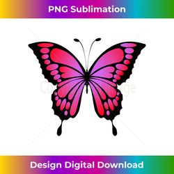 Intense Red and Purple Butterfly - Eco-Friendly Sublimation PNG Download - Infuse Everyday with a Celebratory Spirit