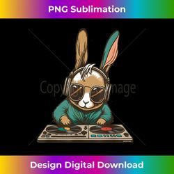 Funny Rabbit Bunny DJ With Sunglasses Easter Day - Bespoke Sublimation Digital File - Elevate Your Style with Intricate Details