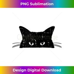 s Peeking Black Cat Pocket Cute  Boys Girls - Timeless PNG Sublimation Download - Lively and Captivating Visuals