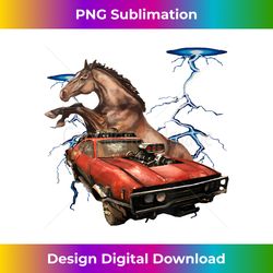 American Muscle Cars - Thunderstorm Car - Auto Mechanic - Contemporary PNG Sublimation Design - Elevate Your Style with Intricate Details