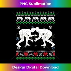 Funny Wrestling Ugly Christmas Martial Arts Xmas Sport s - Futuristic PNG Sublimation File - Immerse in Creativity with Every Design