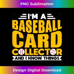 sports card collection & baseball card collector - innovative png sublimation design - immerse in creativity with every design