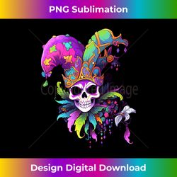 Mardi Gras Costume Mardi Gras Mask Beads Hat Carnival Party - Vibrant Sublimation Digital Download - Access the Spectrum of Sublimation Artistry