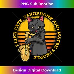 Alto Saxophone Player Cat Windwood Musicians - Bespoke Sublimation Digital File - Customize with Flair