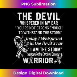 Neuroendocrine Carcinoid Cancer Warrior - Contemporary PNG Sublimation Design - Craft with Boldness and Assurance