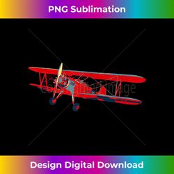 Vintage Airplane Aviation Pilot Retro Aircraft - Futuristic PNG Sublimation File - Pioneer New Aesthetic Frontiers