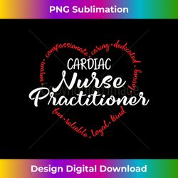 Cardiac Nurse Practitioner - Futuristic PNG Sublimation File - Access the Spectrum of Sublimation Artistry
