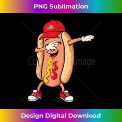 Dabbing Hot Dog Wiener Dab T - Timeless PNG Sublimation Download - Elevate Your Style with Intricate Details