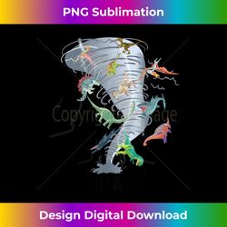 Fun Dinosaur Tornado (DiNado) Design - Artisanal Sublimation PNG File - Crafted for Sublimation Excellence