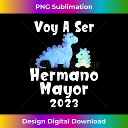 Voy A Ser Hermano Mayor 2023 Anuncio De Embarazo Dinosaur - Bohemian Sublimation Digital Download - Ideal for Imaginative Endeavors