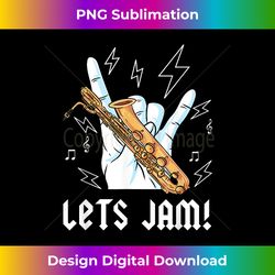 funny baritone saxophone - saxophone player jam session - sleek sublimation png download - striking & memorable impressions