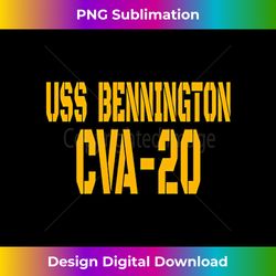 USS Bennington CVA-20 Aircraft Carrier Veterans Front&Back - Bohemian Sublimation Digital Download - Chic, Bold, and Uncompromising