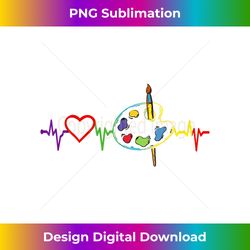 Funny Paint Palette Brush Artist Painter - Eco-Friendly Sublimation PNG Download - Lively and Captivating Visuals