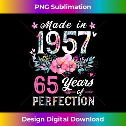 Floral 65th birthday t for women, Floral Best of - Luxe Sublimation PNG Download - Reimagine Your Sublimation Pieces