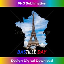 Eiffel Tower Bastille Day - Sophisticated PNG Sublimation File - Immerse in Creativity with Every Design