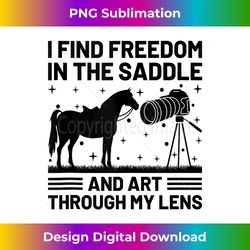 Horse Photography Horseback Riding Horses Hobby Photographer - Sleek Sublimation PNG Download - Rapidly Innovate Your Artistic Vision