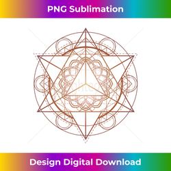 Sacred Geometry Star Tetrahedron Merkaba - Crafted Sublimation Digital Download - Channel Your Creative Rebel