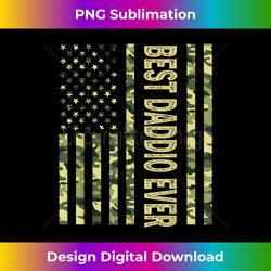 Best Daddio Ever US American Flag Funny Grandpa Father's Day - Sleek Sublimation PNG Download - Ideal for Imaginative Endeavors