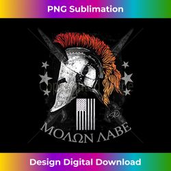 Epic USA Molon Labe Come and Take Them Spartan 2nd Amendment - Sophisticated PNG Sublimation File - Rapidly Innovate Your Artistic Vision