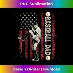 fathers day baseball dad flag s dad men baseball pitcher - bohemian sublimation digital download - pioneer new aesthetic frontiers