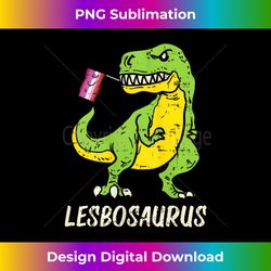 s Lesbosaurus Lesbian Trex Dinosaur Butch LGBT Pride Flag - Classic Sublimation PNG File - Immerse in Creativity with Every Design