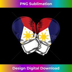 philippines filipino flag boxing - contemporary png sublimation design - craft with boldness and assurance