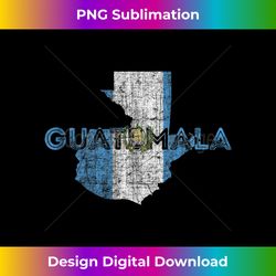 Guatemalan Map and Flag Souvenir - Distressed Guatemala - Sleek Sublimation PNG Download - Striking & Memorable Impressions