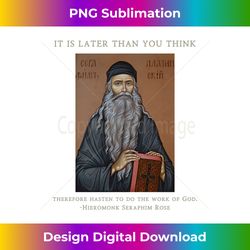 Orthodox Christian Seraphim Rose - Vibrant Sublimation Digital Download - Rapidly Innovate Your Artistic Vision