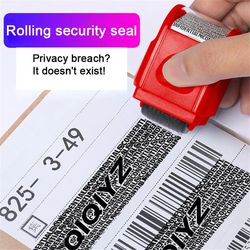 Identity Protection Roller – Portable, Easy-to-Use Security Stamp for Confidential Documents