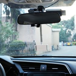 360 Degree Rearview Mirror Phone Holder