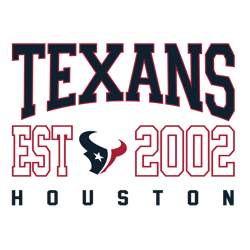 Houston Texans Est 2002 Nfl Team SVG