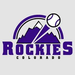 Colorado Rockies Svg Sports Logo Svg Mlb Svg Baseball Svg File Baseball Logo Mlb Fabric Mlb Baseball Mlb Svg