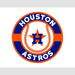 Houston Astros Svg Sports Logo Svg Mlb Svg Baseball Svg File Baseball Logo Mlb Fabric Mlb Baseball Mlb Svg