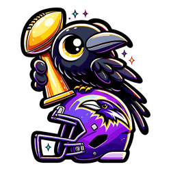 Baltimore Ravens Nfl Trophy Helmet Png